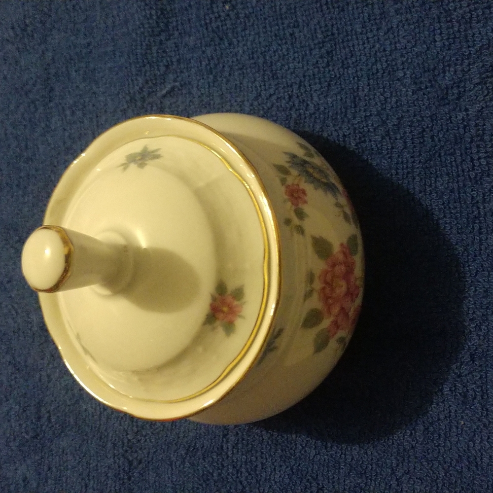 Porcelain sugar bowl